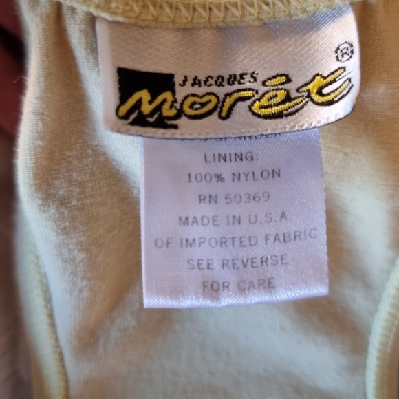 Jacques Morét Yellow Workout Top - Picture 6 of 6